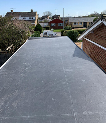 Flat Roof on an Extension